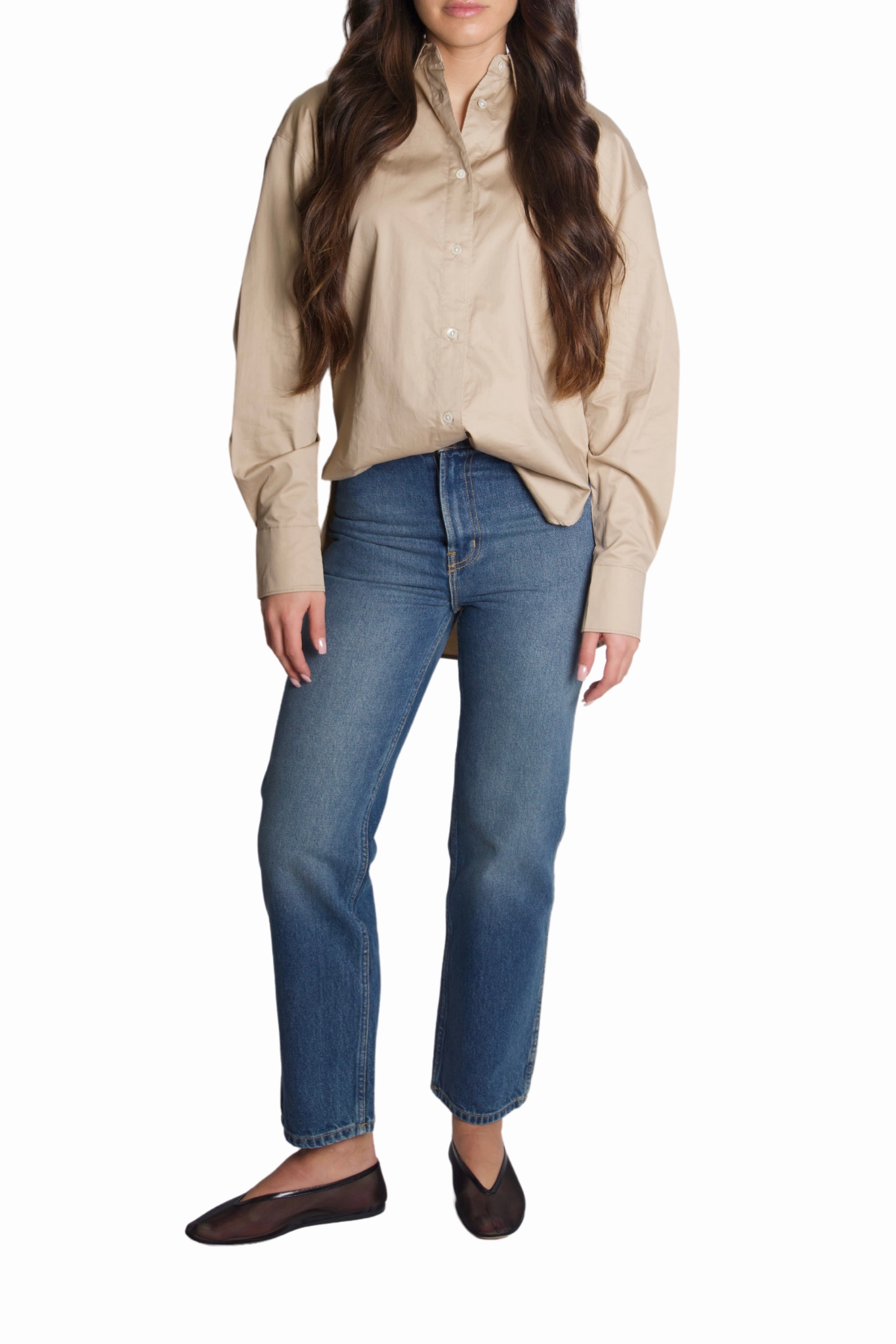 Plein High Straight in Merce Sun Fade Contemporary Style Family Style Casual Work Meeting