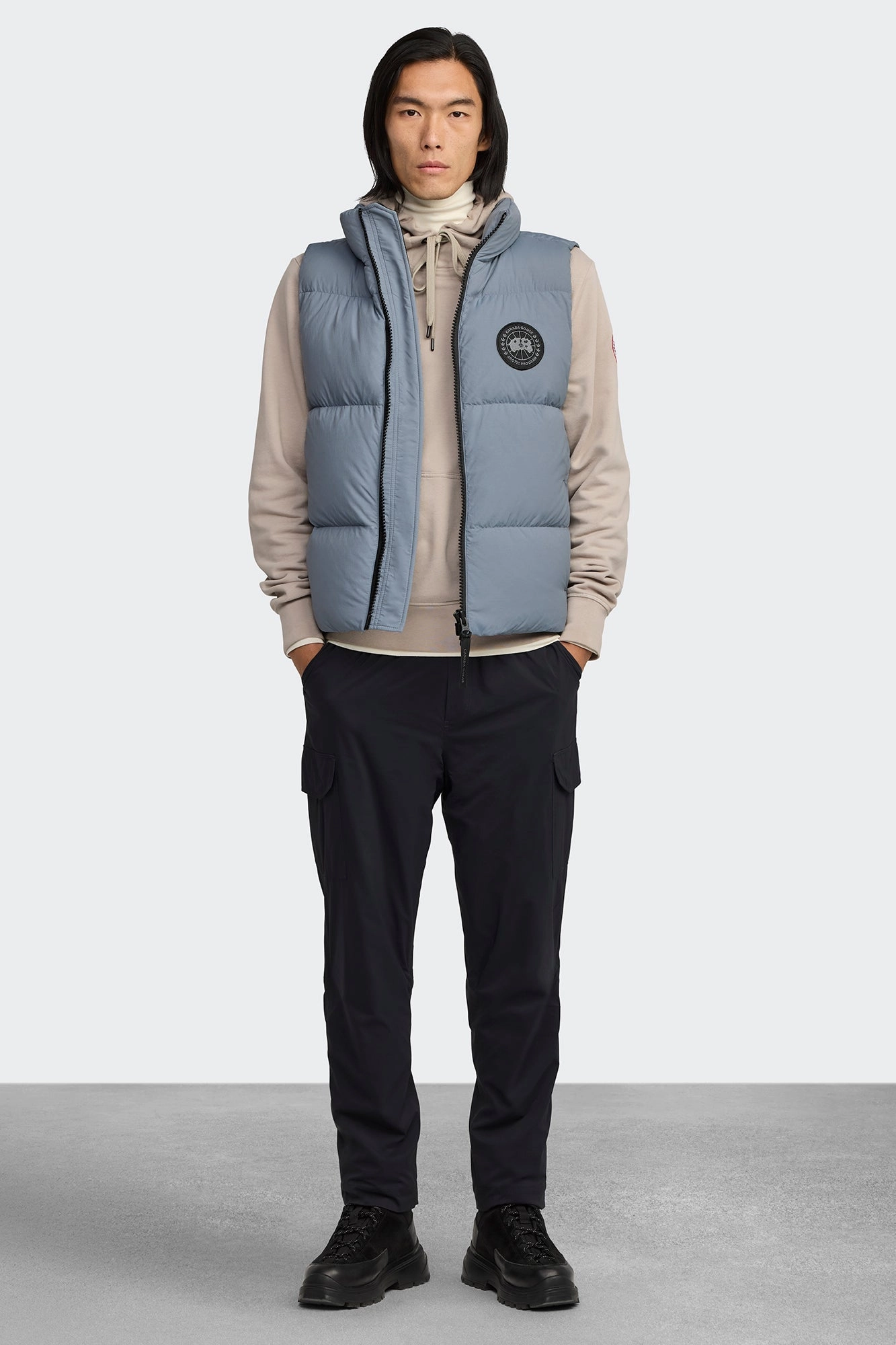 Lawrence Puffer Vest Black Label Multipurpose Layering