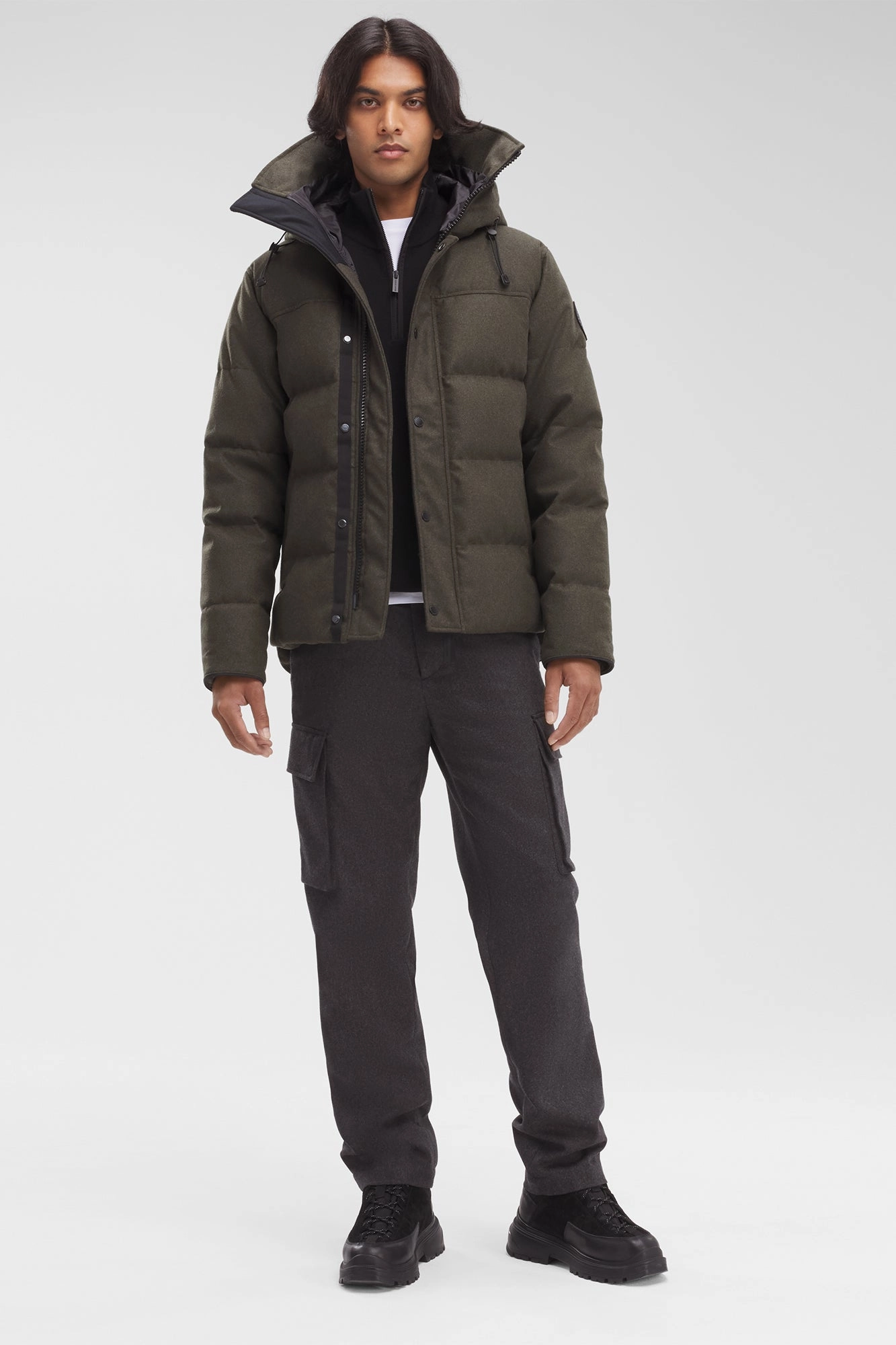 MacMillian Parka Wool Taped Seams Modular Attachment Loops