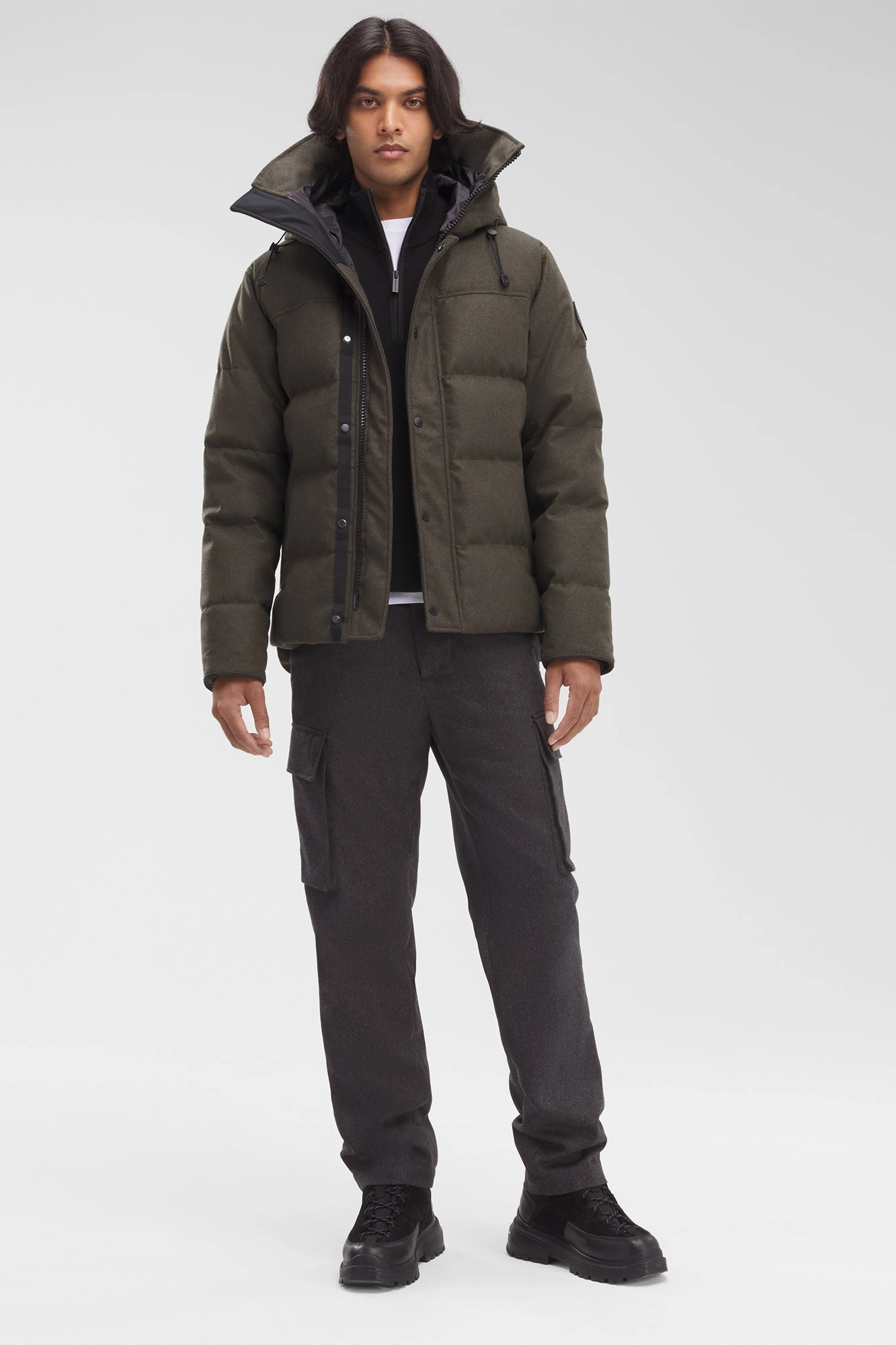 MacMillian Parka Wool NonIrritatingLining Heat Guard