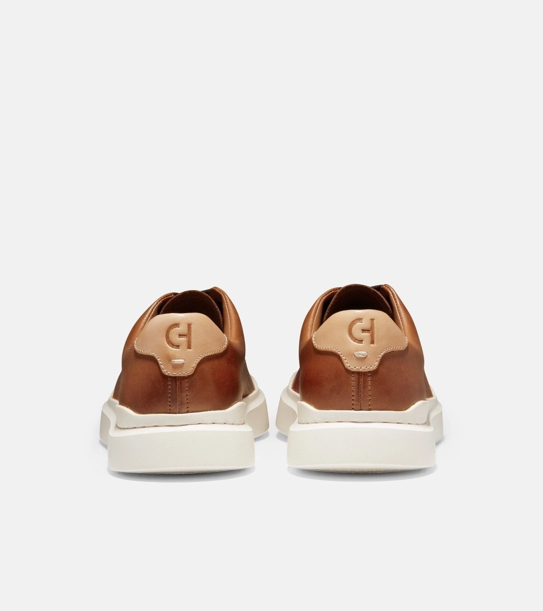 Cole Haan Men's GrandPro Rally Lazer Cut Tan Leather Durable Base