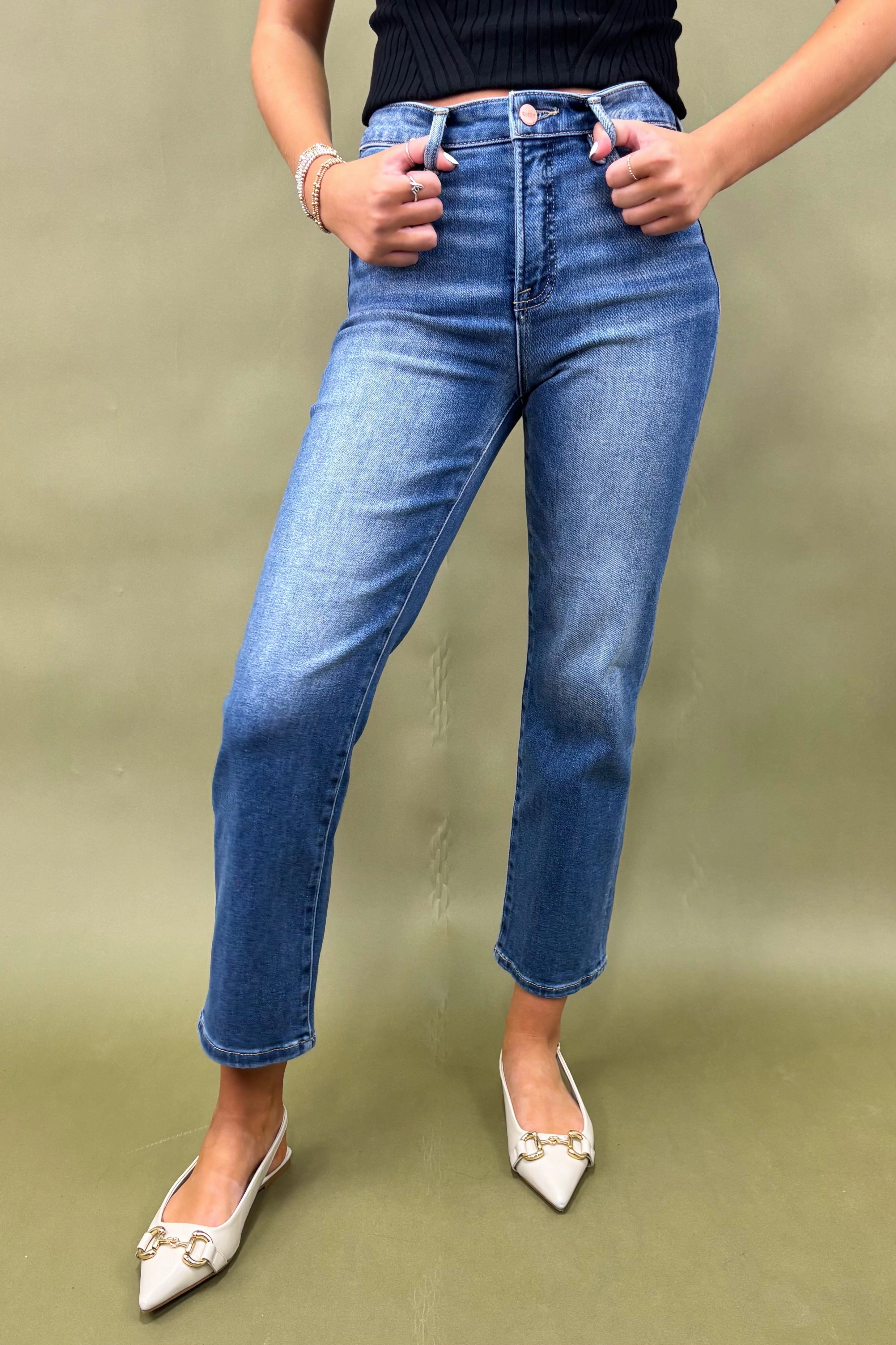 Slim Silhouette The Elle Straight Jean