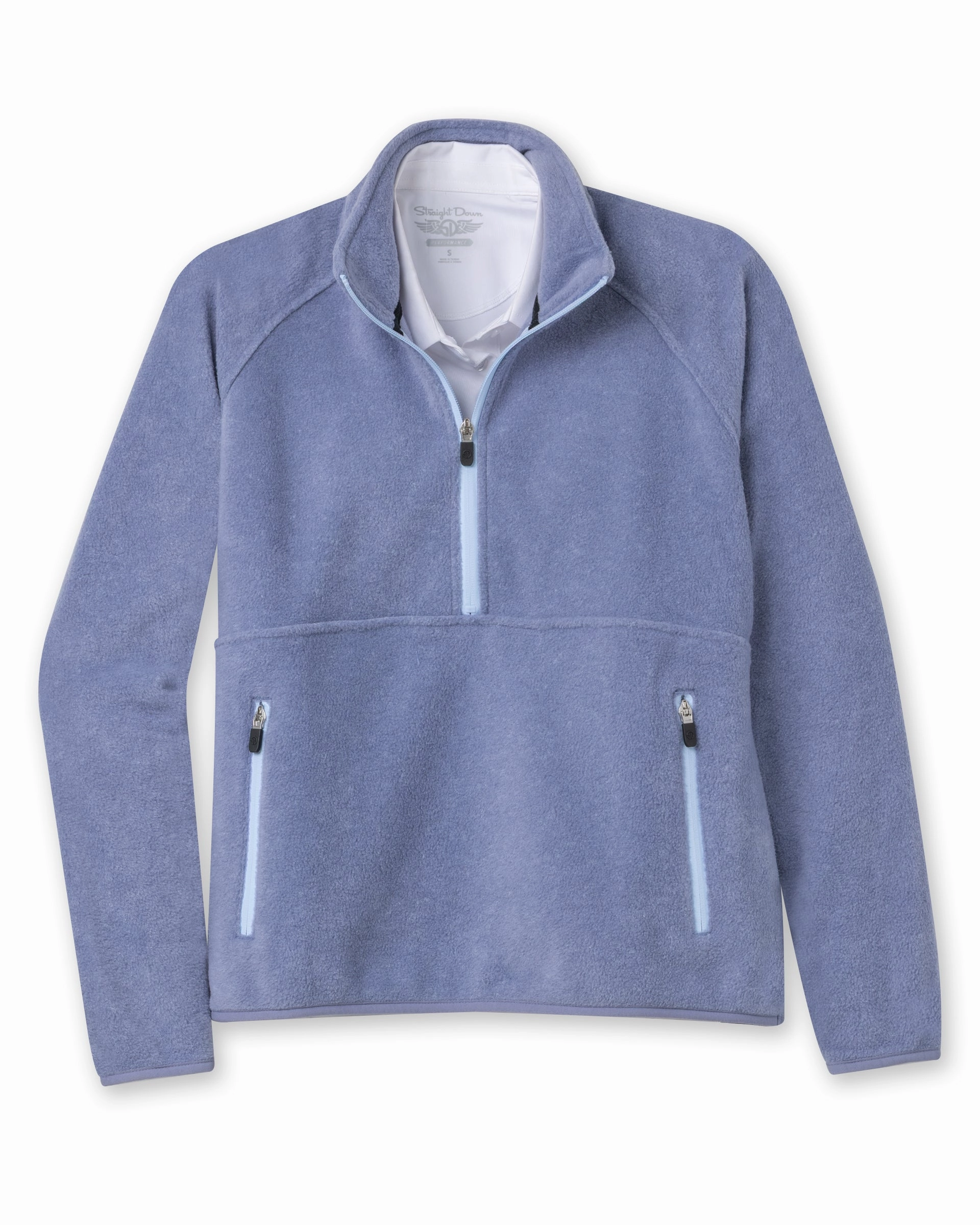 product tassel movement Cerro Quarter Zip - Bluestone