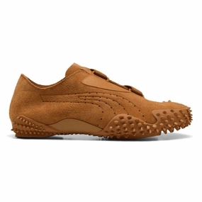 Puma Men's Mostro Unlined Caramel Latte Comfort Fit System Hyperlock Heel Cage