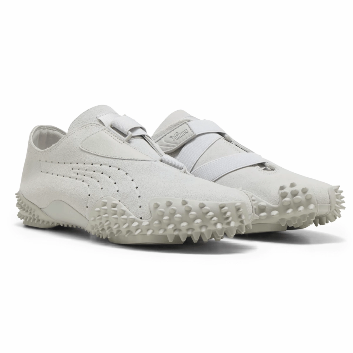 Airflow Ventilation Channels Lifestyle Fit Puma Men's Mostro Unlined Glacial Grey/Feather Grey