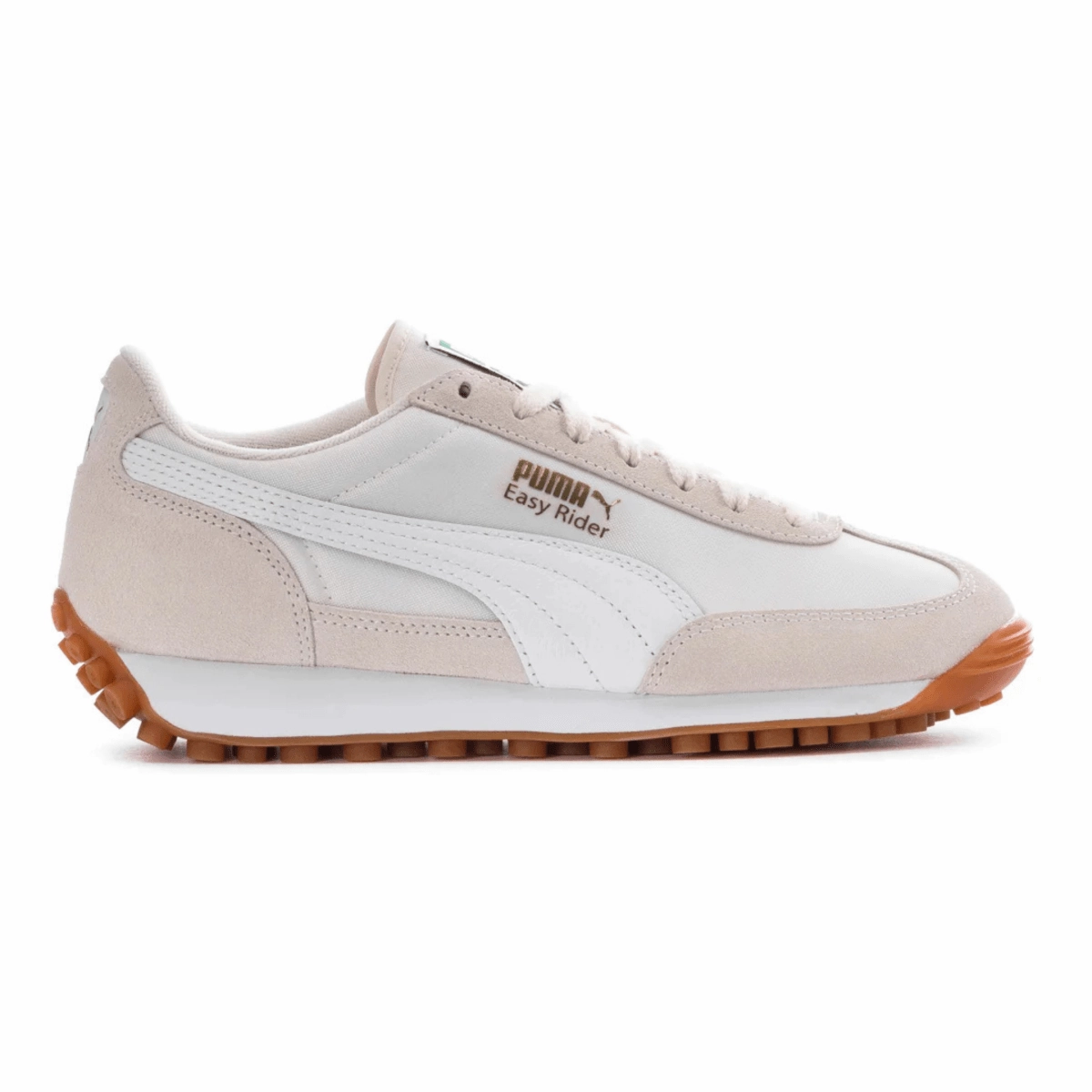 Puma Women's Easy Rider Vintage Alpine Snow/White/Gold Sustainable Footwear Technology