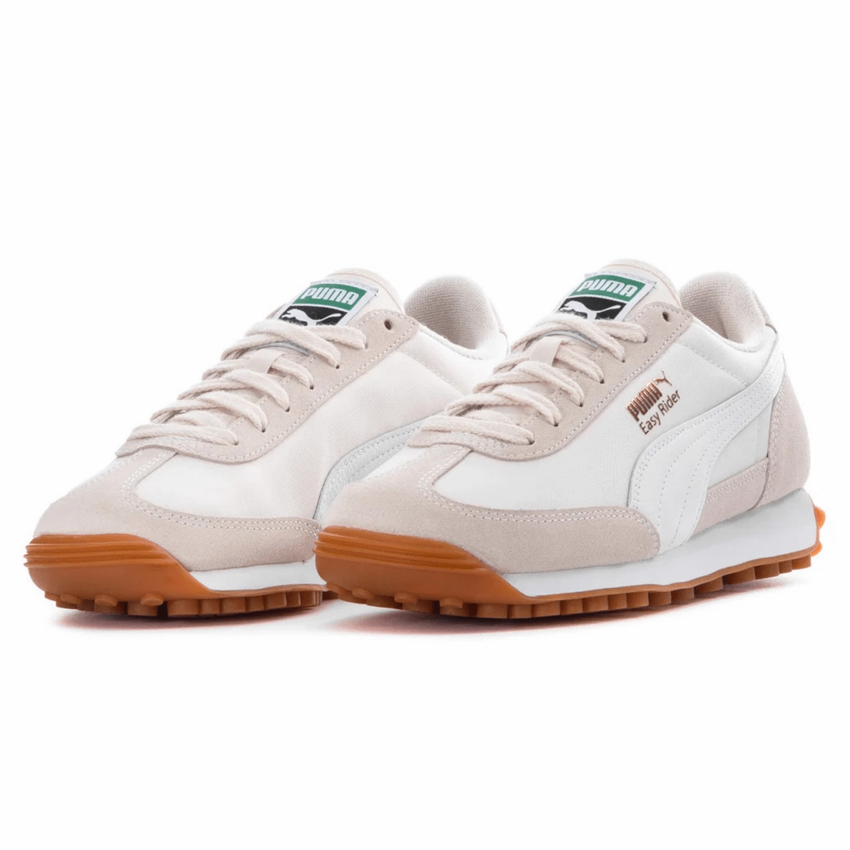 Puma Women's Easy Rider Vintage Alpine Snow/White/Gold Seamless Fit