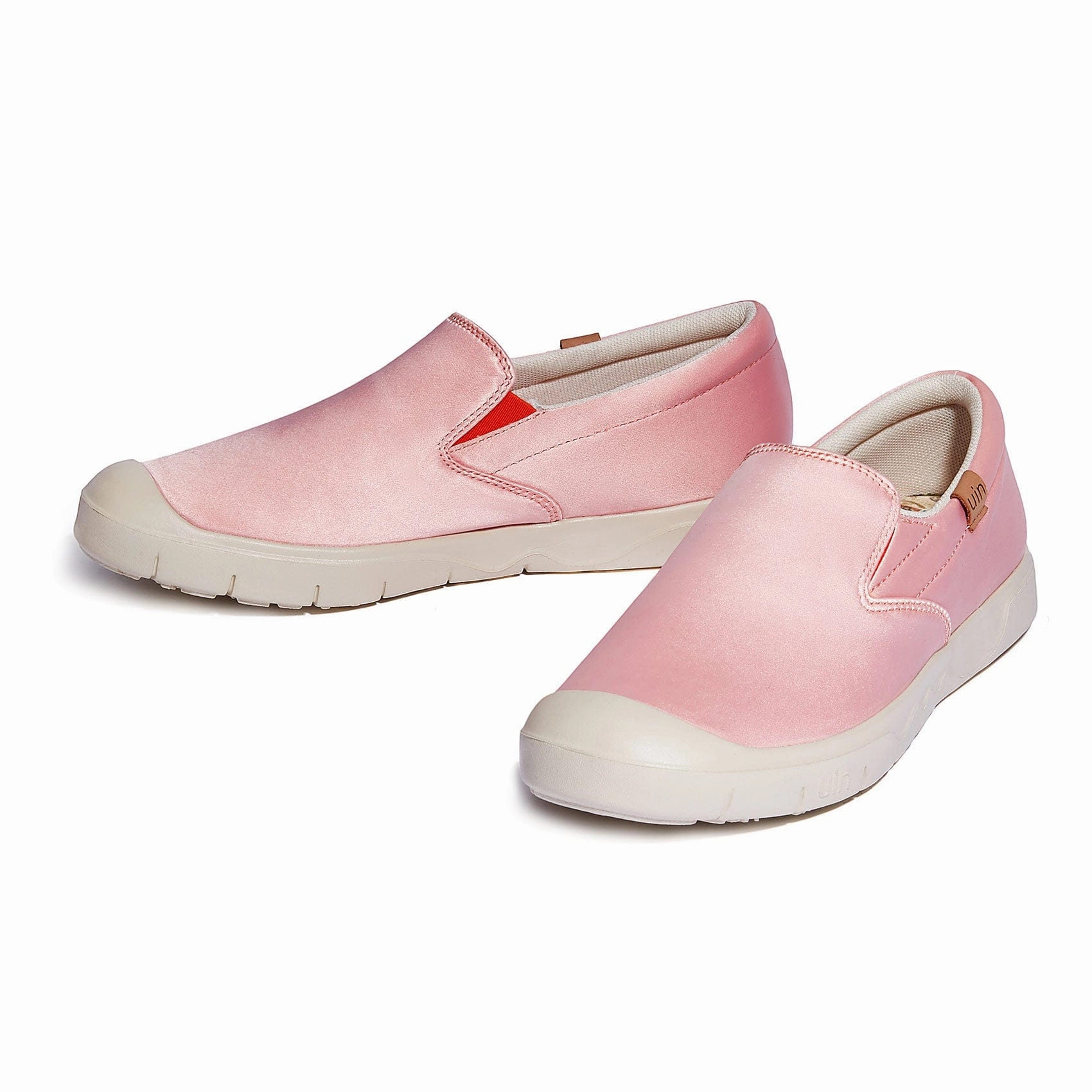 Rosy Pink Silk Cadiz I Women Outdoor Active High Shine
