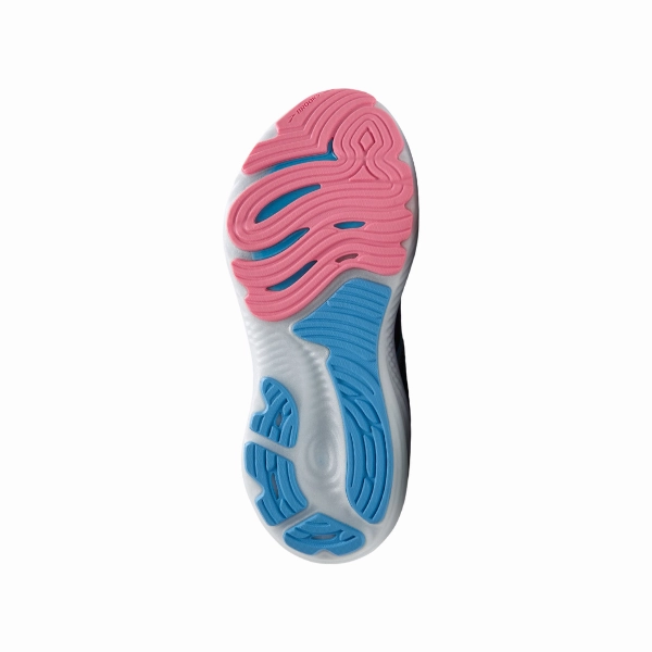 Brooks Women's Glycerin GTS 22 Wide Blue/White Neutral Stance Ventilated Airflow Channels