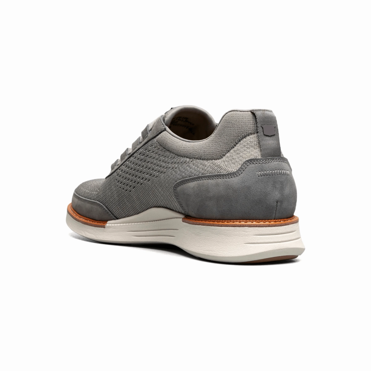 MemoryFoam Florsheim Men's Launch Knit Elastic Grey