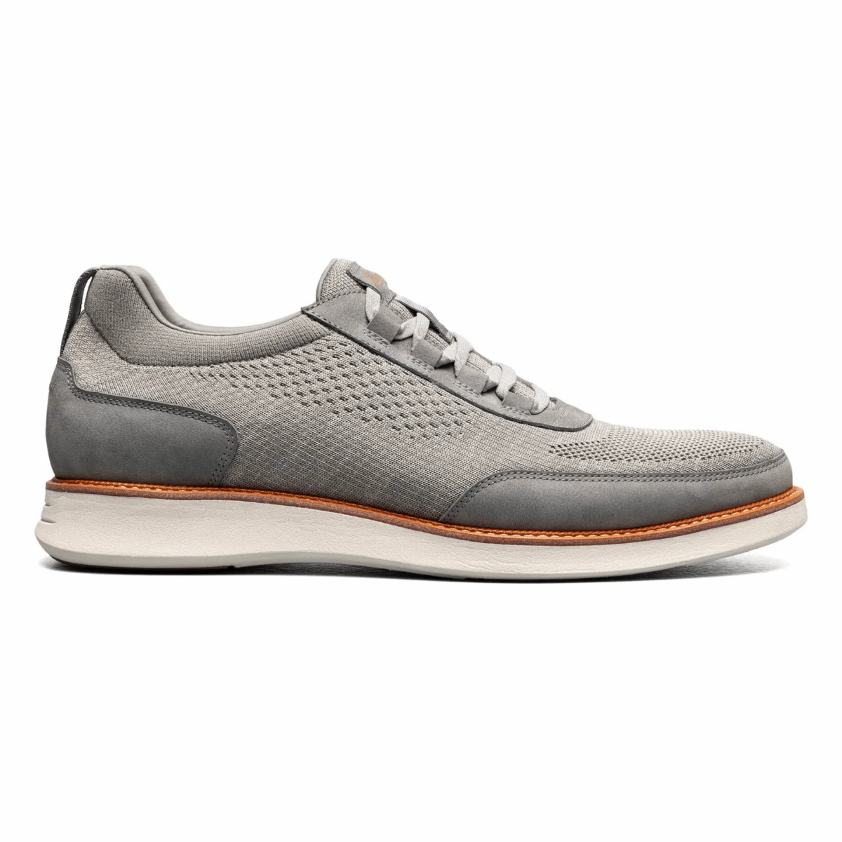 Florsheim Men's Launch Knit Elastic Grey Barefoot feel