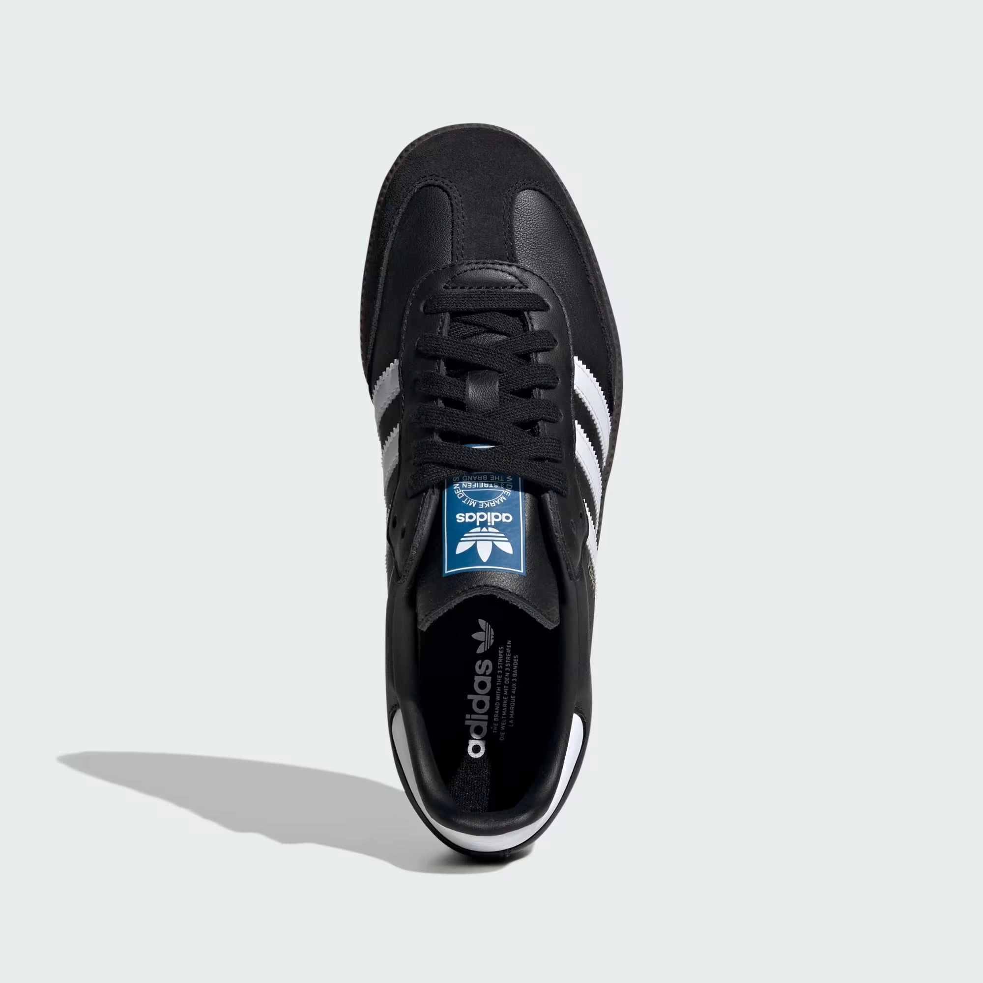 Samba OG Shoes (Core Black   Cloud White   Clear Granite) Ergo Frame