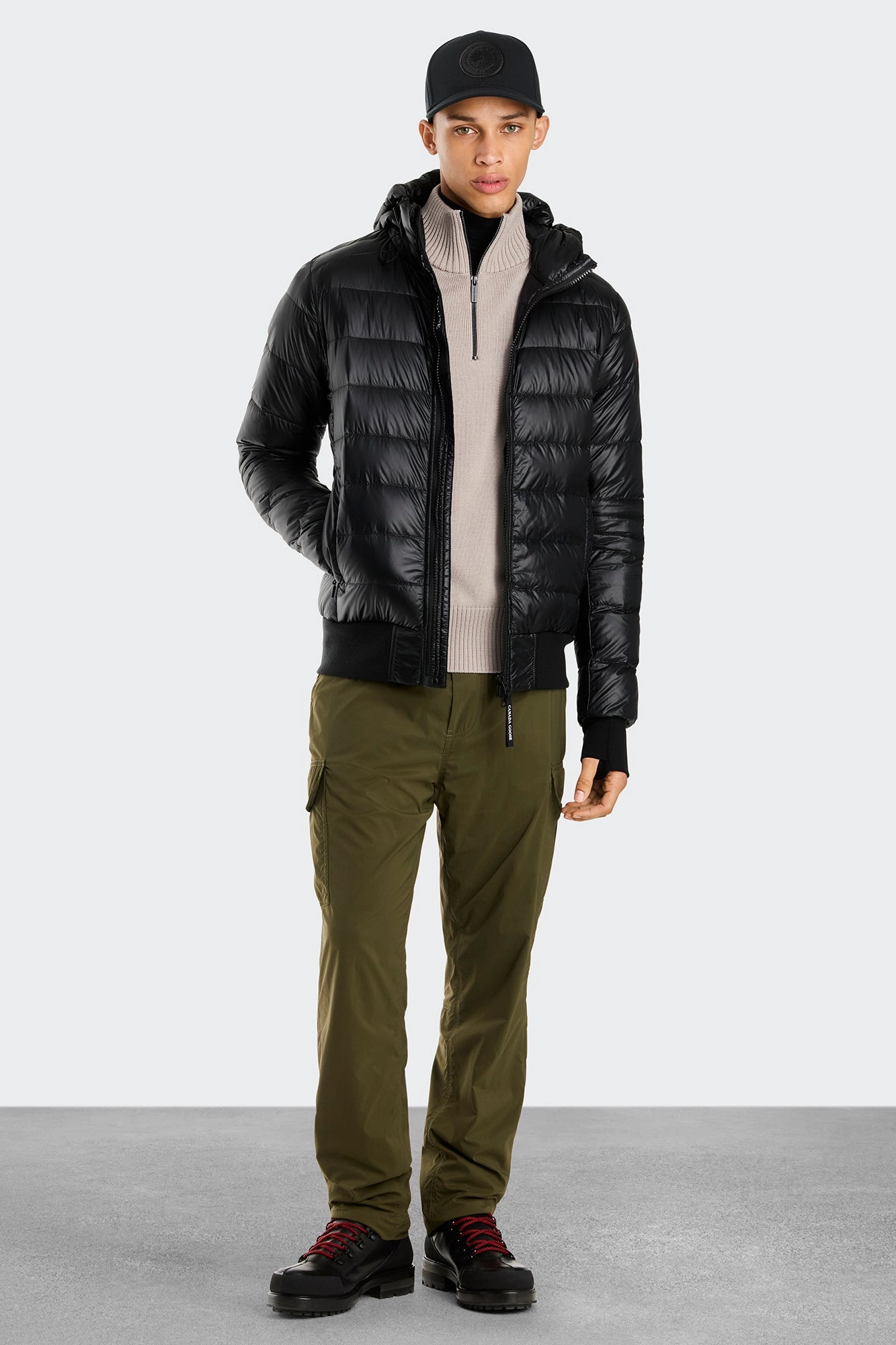 Sleek Outer Abrasion Resistant Trim Crofton Bomber