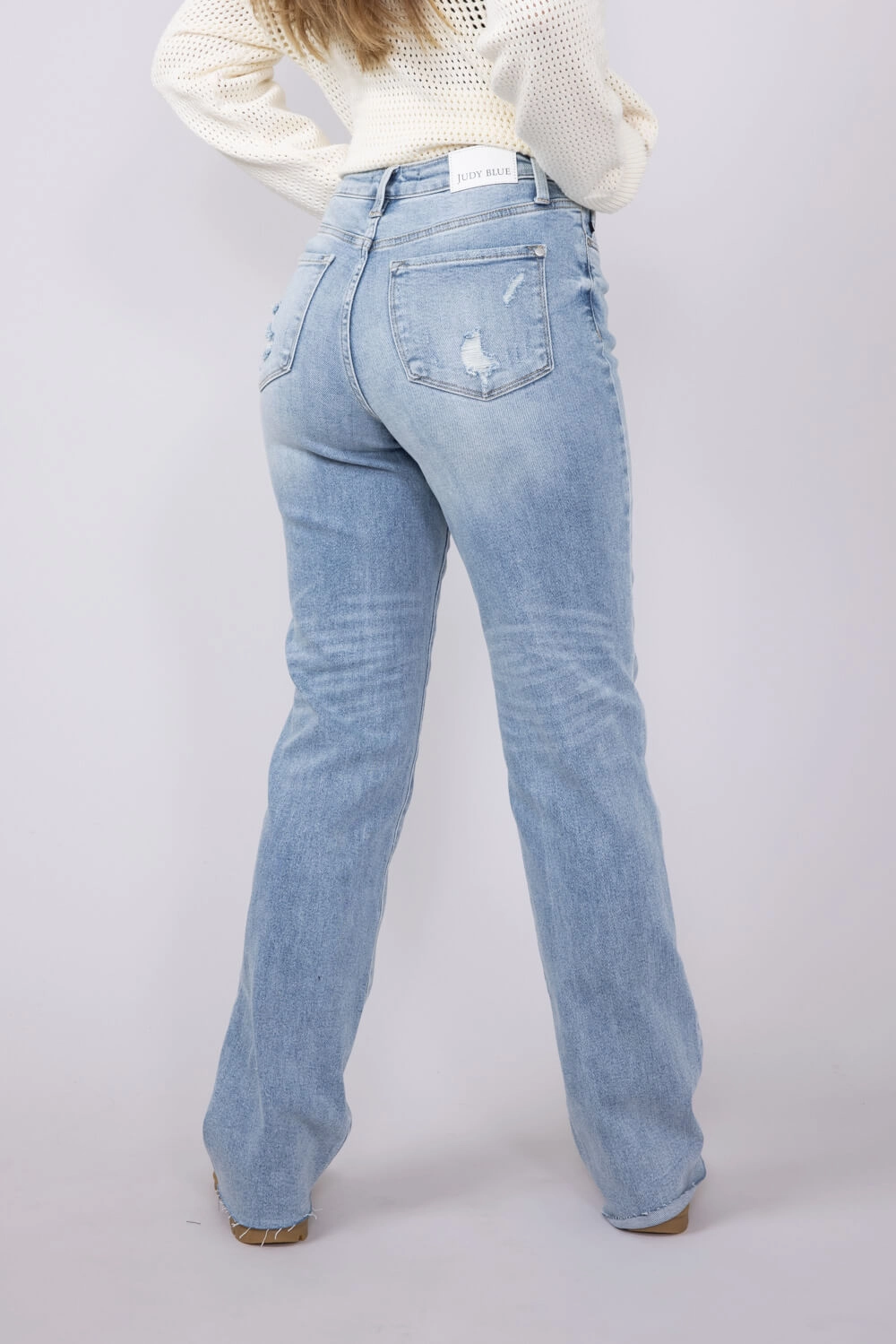 Judy Blue Mid-Rise Dad Jeans for Women | 88926REG Spring Mood Bold