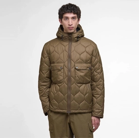 Re-Engineered Hooded Spey Quilted Jacket (Beech) Fade Resistant Dye Method