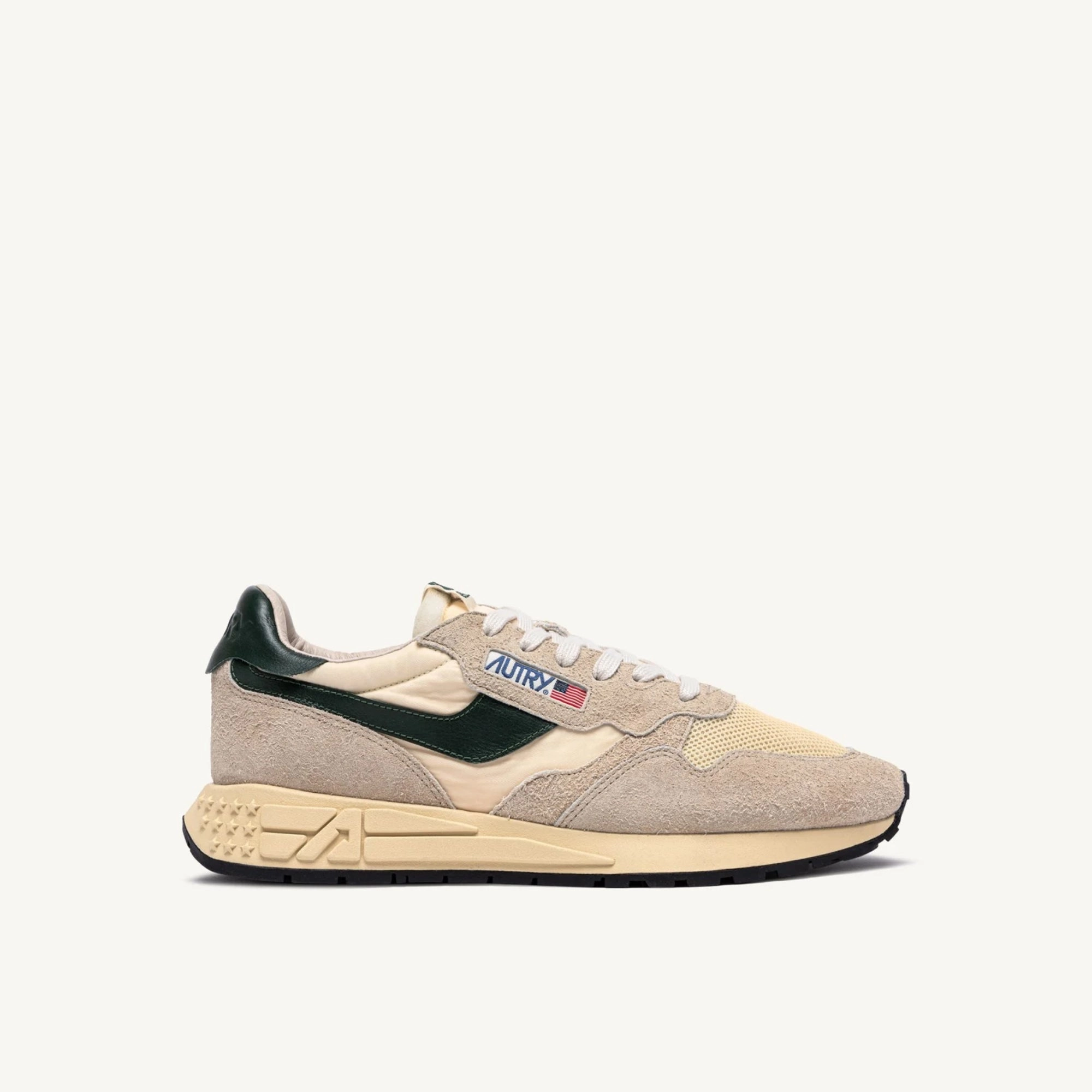 Reelwind Low Sneaker (Ecru   Mountain Nylon Suede) Every Walk