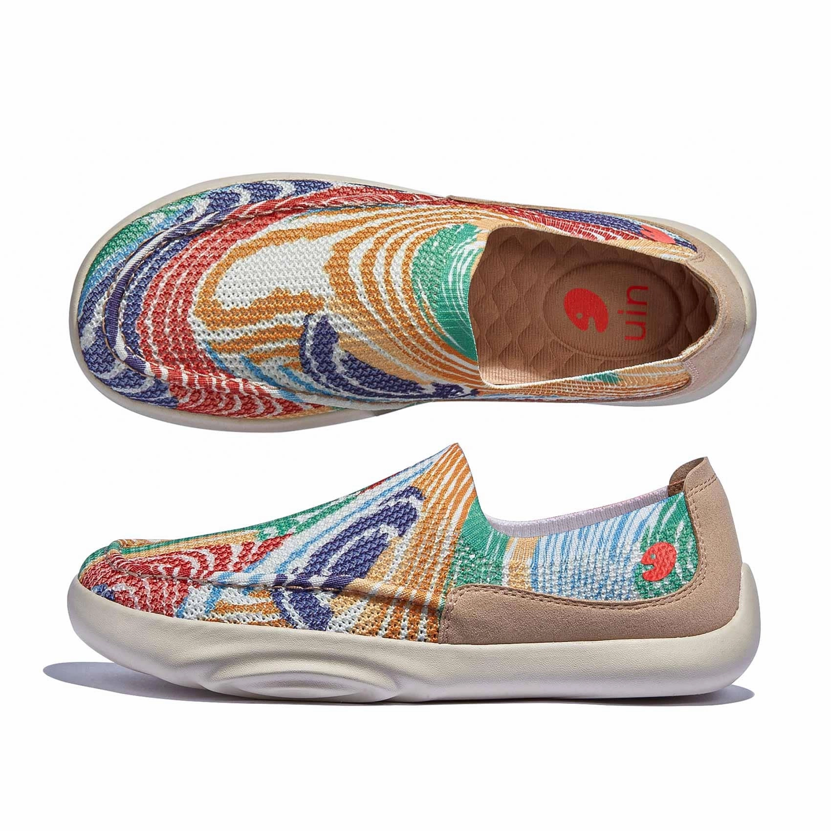 Wide Lane Soft Insole Shoes Ocean Currents Mojacar I Women