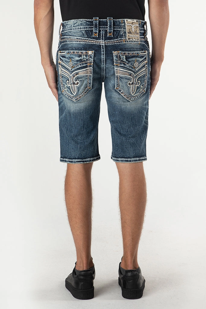 personalized option Relaxed Fit Design Coby Denim Shorts