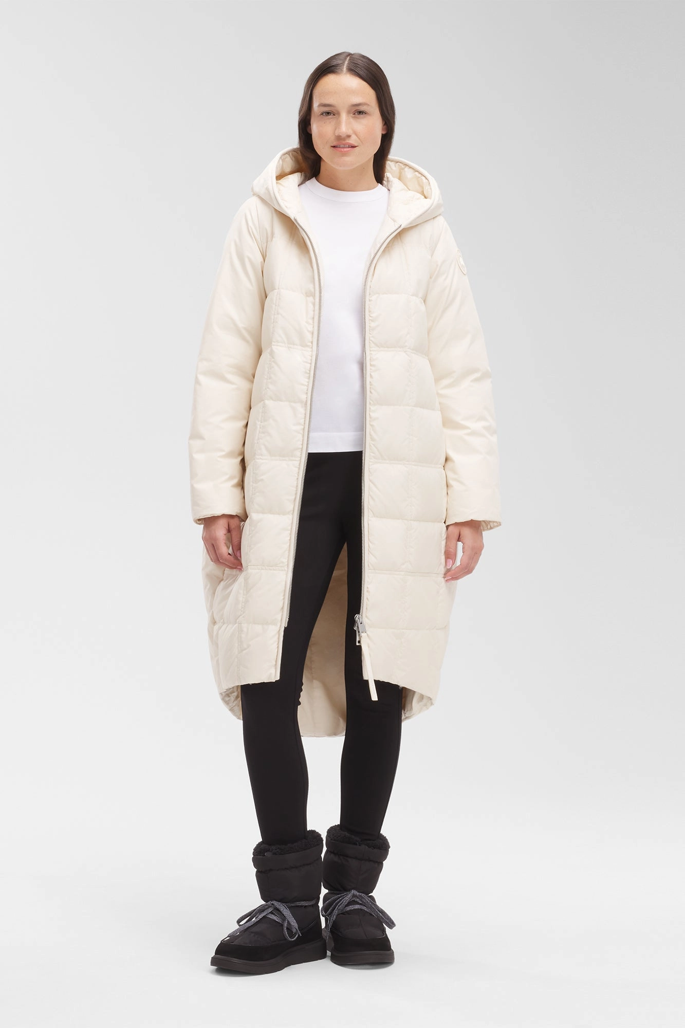 Tourma Coat QuiltedPattern Anti Static Interior