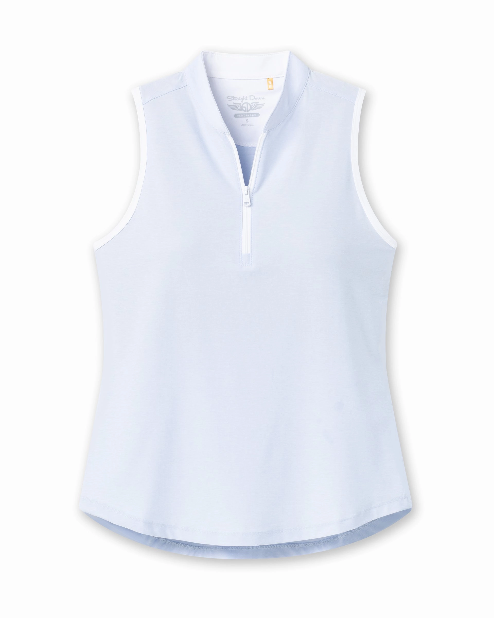 Casual Essentials Quick-Dry Tech Regal Sleeveless Polo - Powder