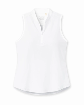 Regal Sleeveless Polo - White Functional Essentials Relaxed Vibe