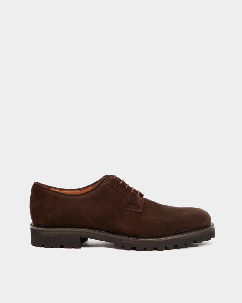 Street Ready Brown Suede Derby Shoe