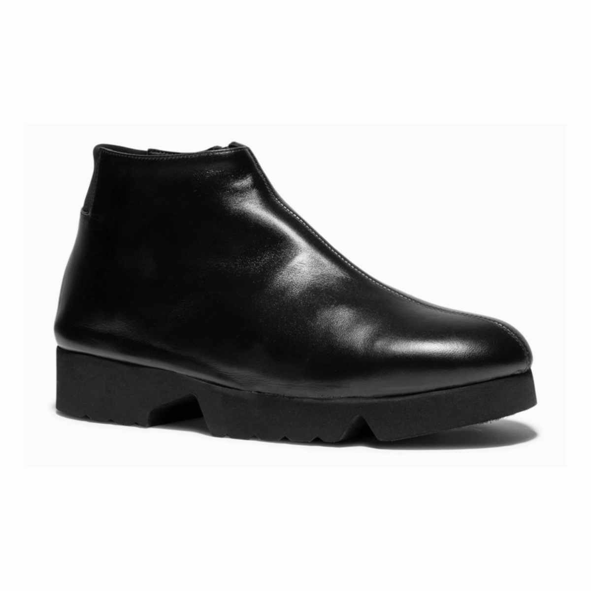 Hiking Style Thierry Rabotin Women's Gaga Black Peach Nappa Leather