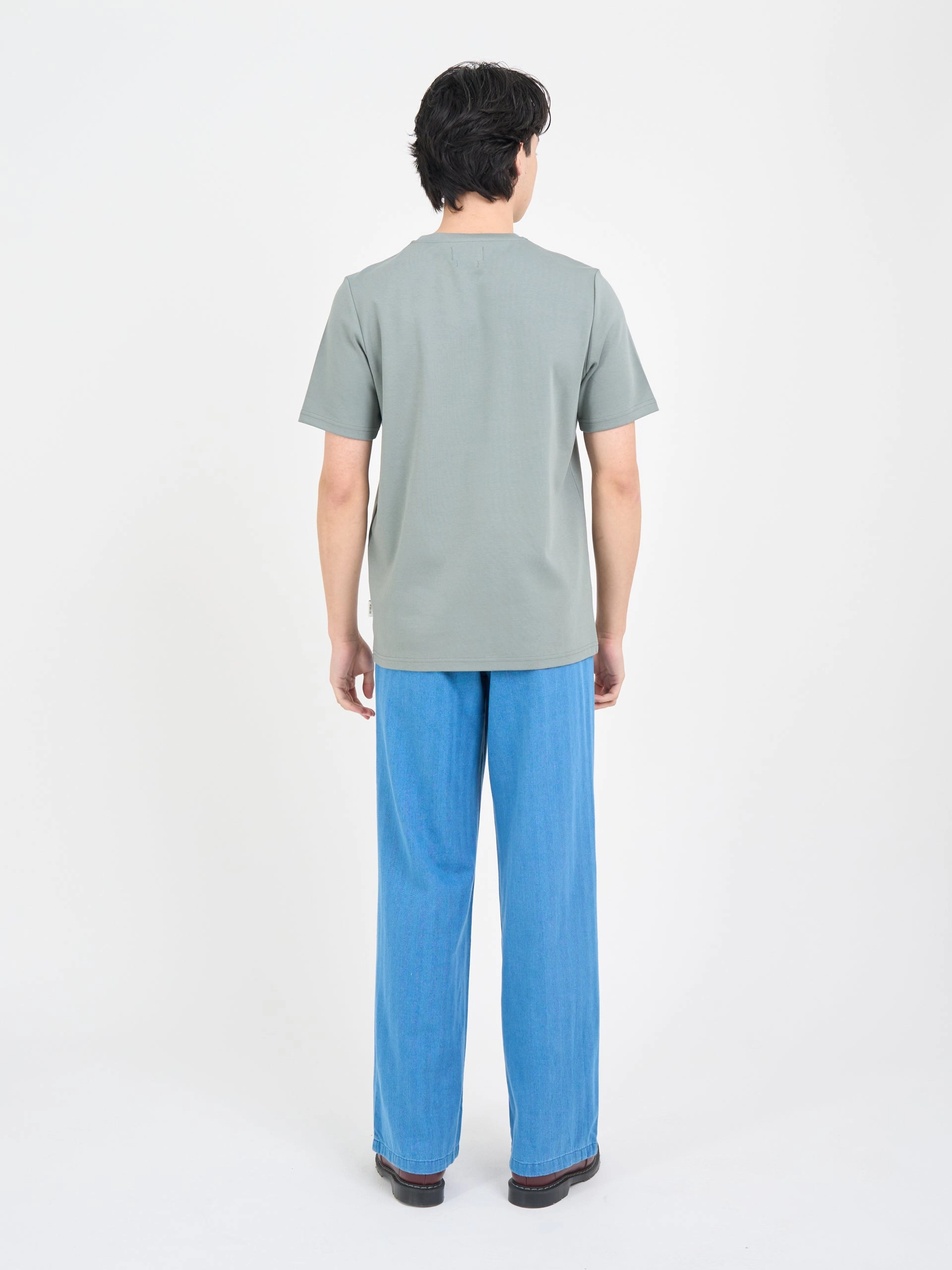 Heavy T-Shirt Tavistock Sage Green Colorfast Material All-Purpose Wear