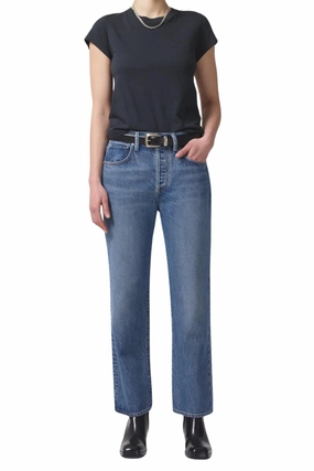 Emery Crop in Siesta Office Wear Modern