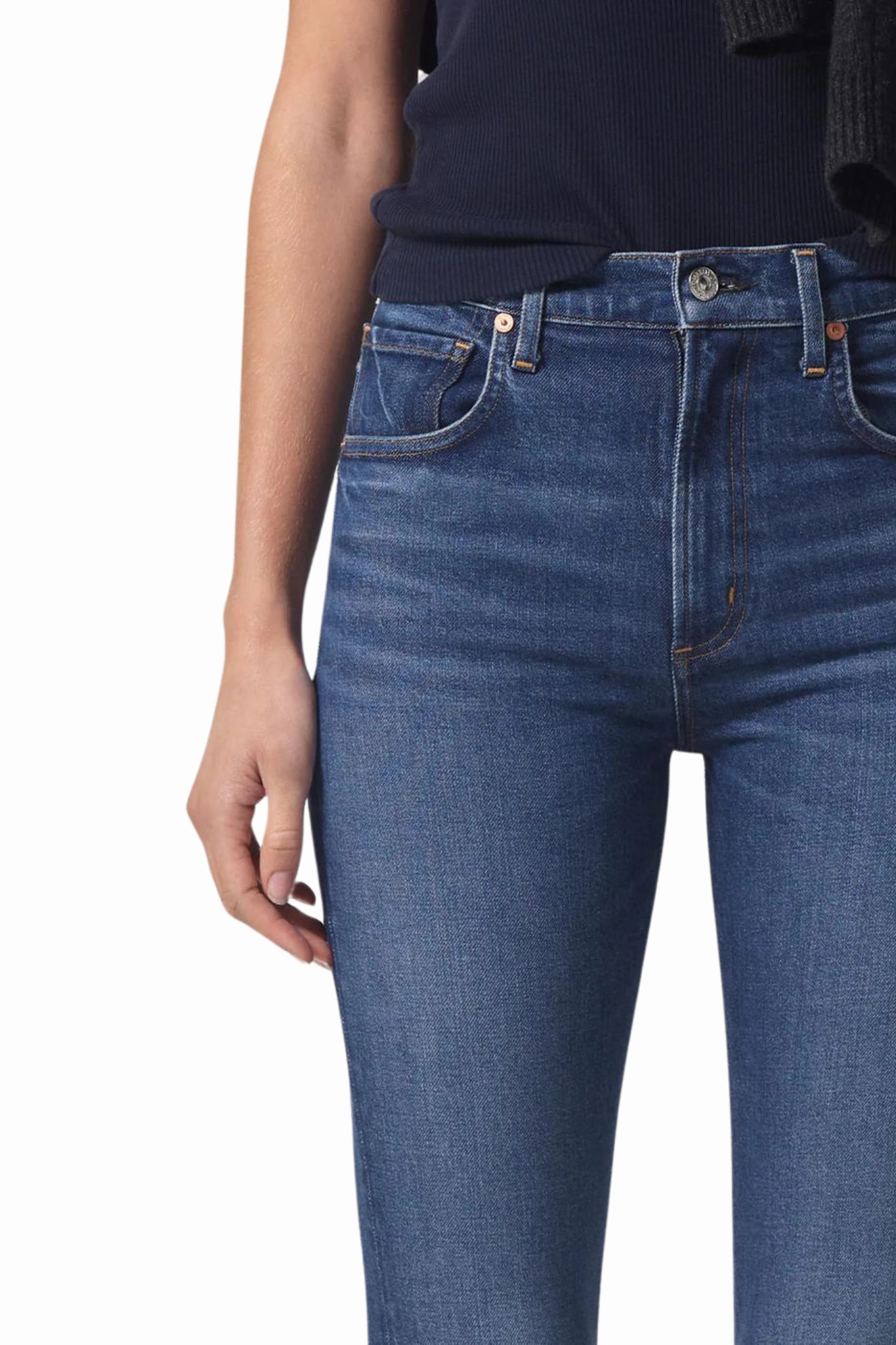 Isola Straight Crop in Crispen Casual Fit