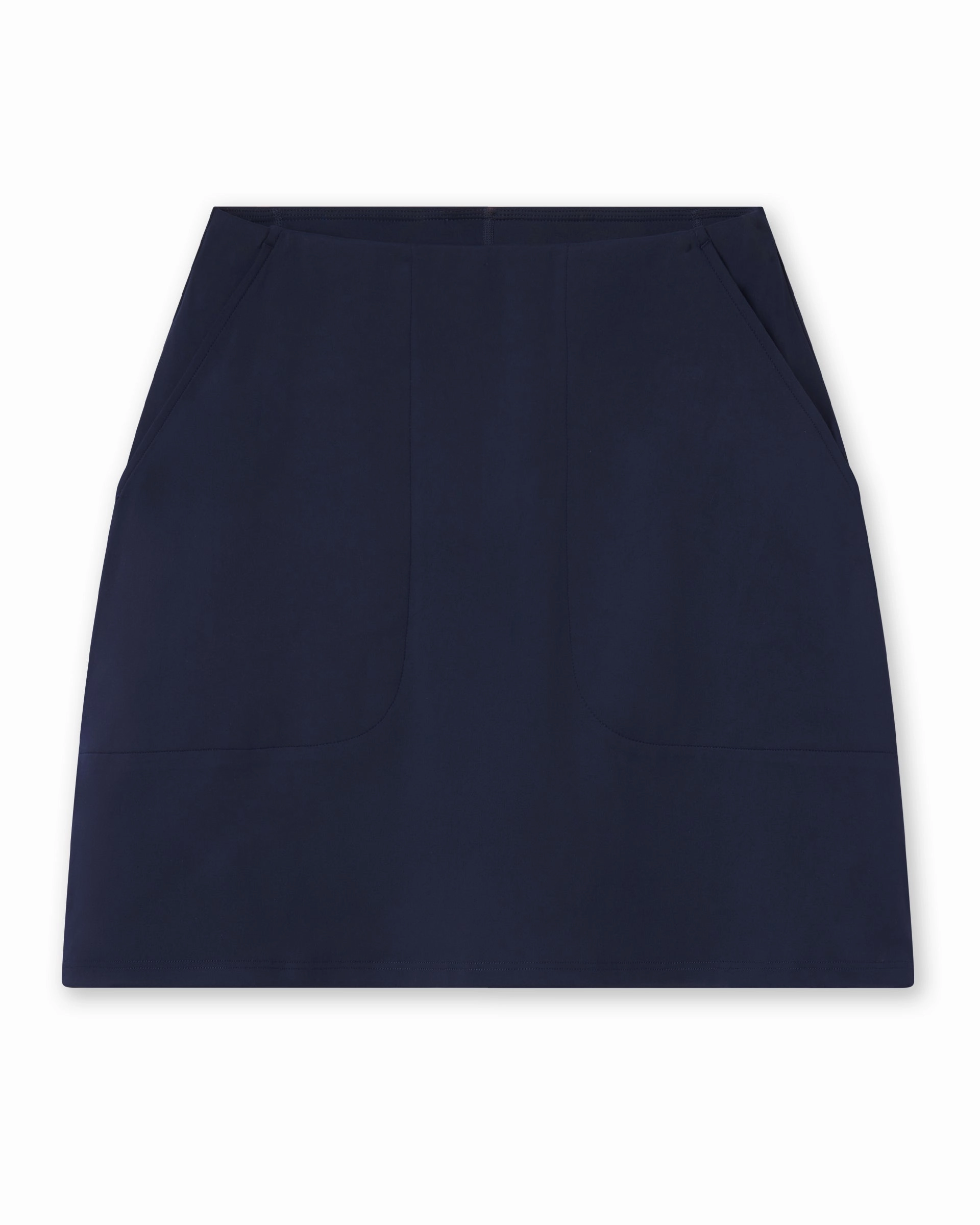 Evie Skort - New Indigo Front Slit