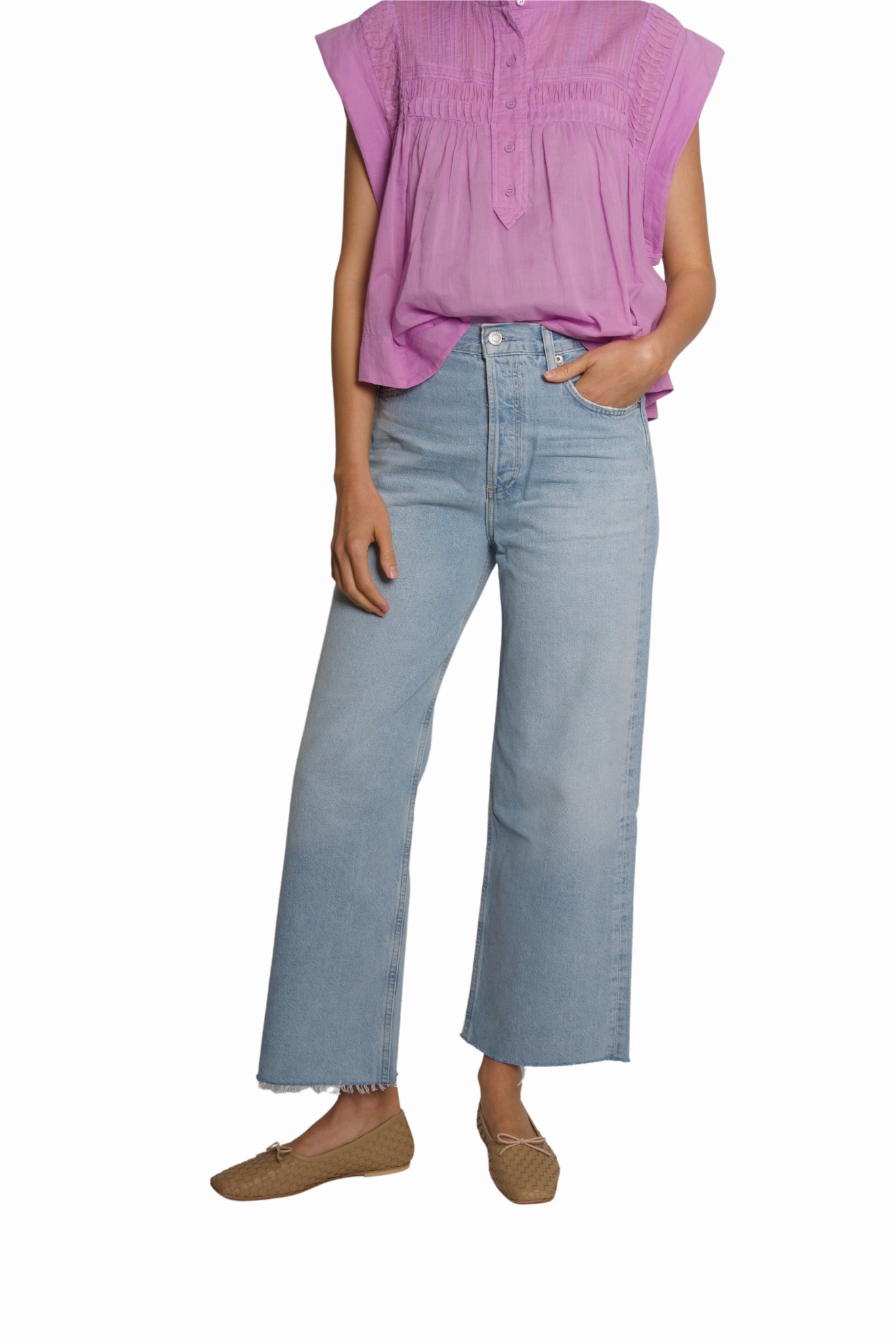 Colorfast Dyeing Method Weekend Style Smooth Ren Jean in Smash