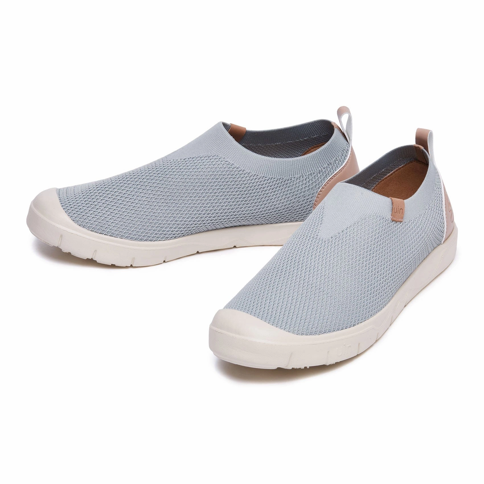 Rhino Grey Cadiz II Men Slip Resistant Pattern