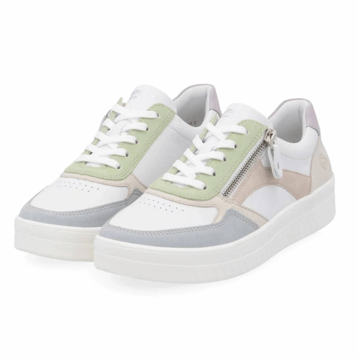 Flex grooves Rieker Women's Kendra D0J01-87 Blue/White/Cream/Rose/Mauve/Light Mint