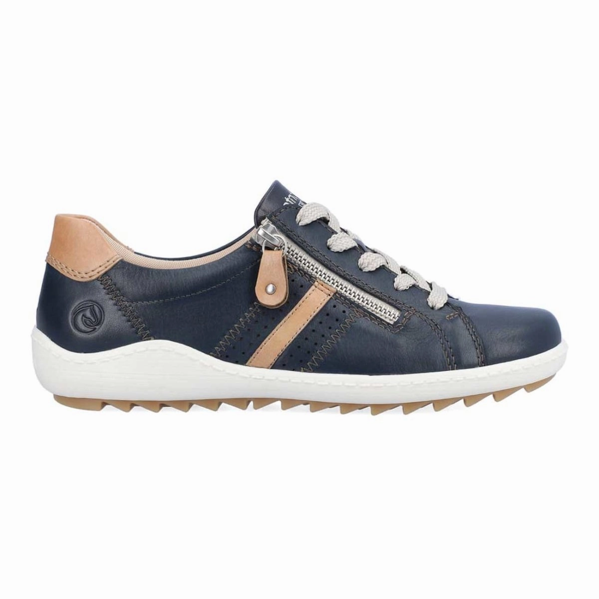 Move Natural Rieker Women's R1432-14 Navy/White