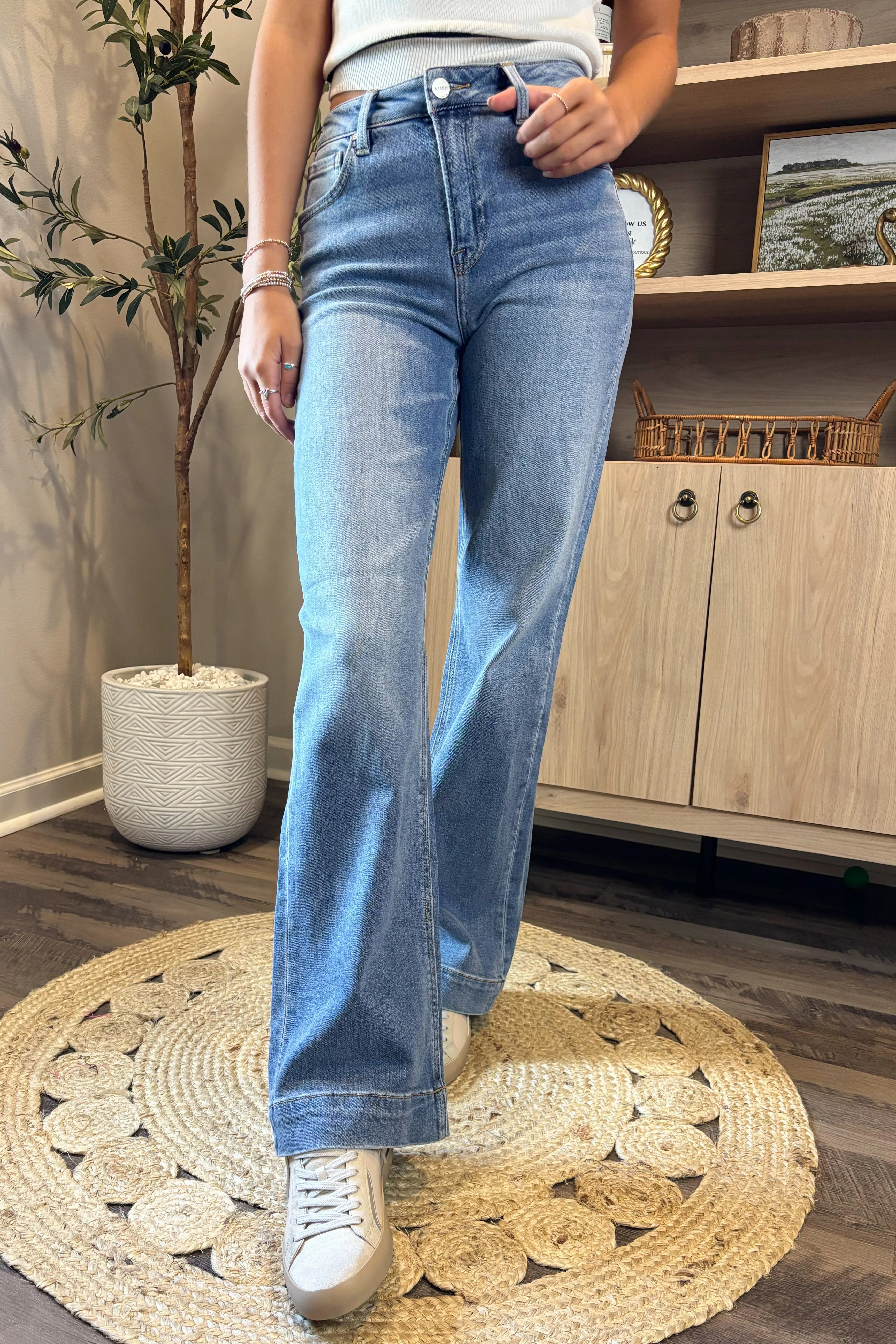 The Mackenzie High Rise Jeans MoistureWicking