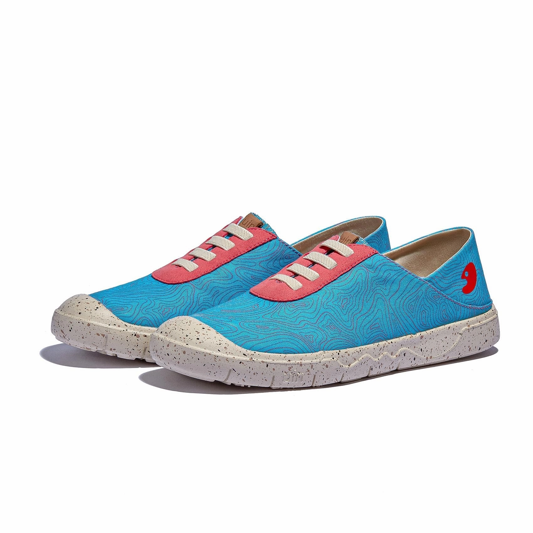 Urban Minimal Ankle Collar Padding Sky Pink Blue Cadiz VII Women