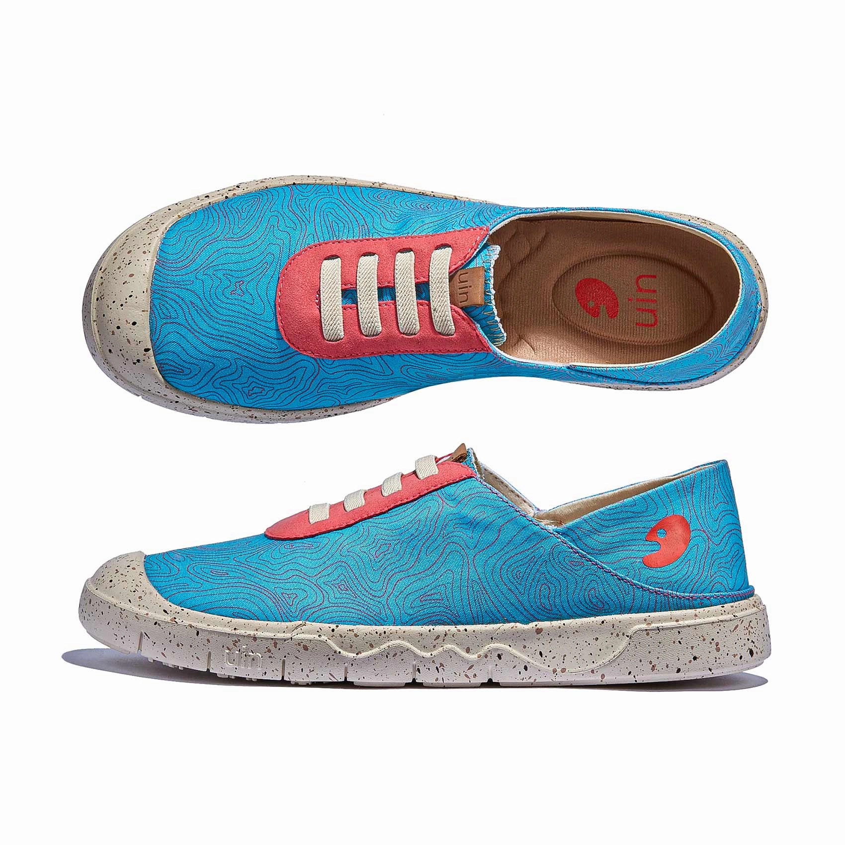 Fast Outing Flex Comfort Sky Pink Blue Cadiz VII Women