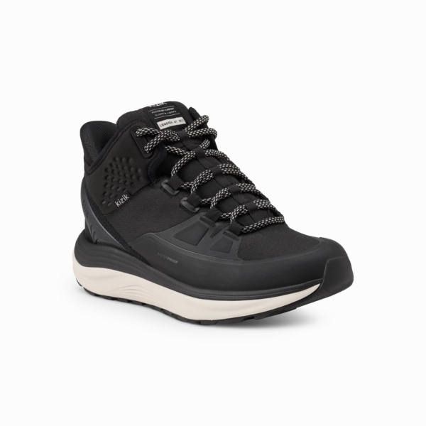 Women's London AT Mid Waterproof - Black / White Supportive Ventilated