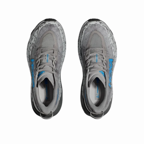 HOKA Women's Speedgoat 6 Stellar Grey/Asteroid Wide smooth - finish shoes