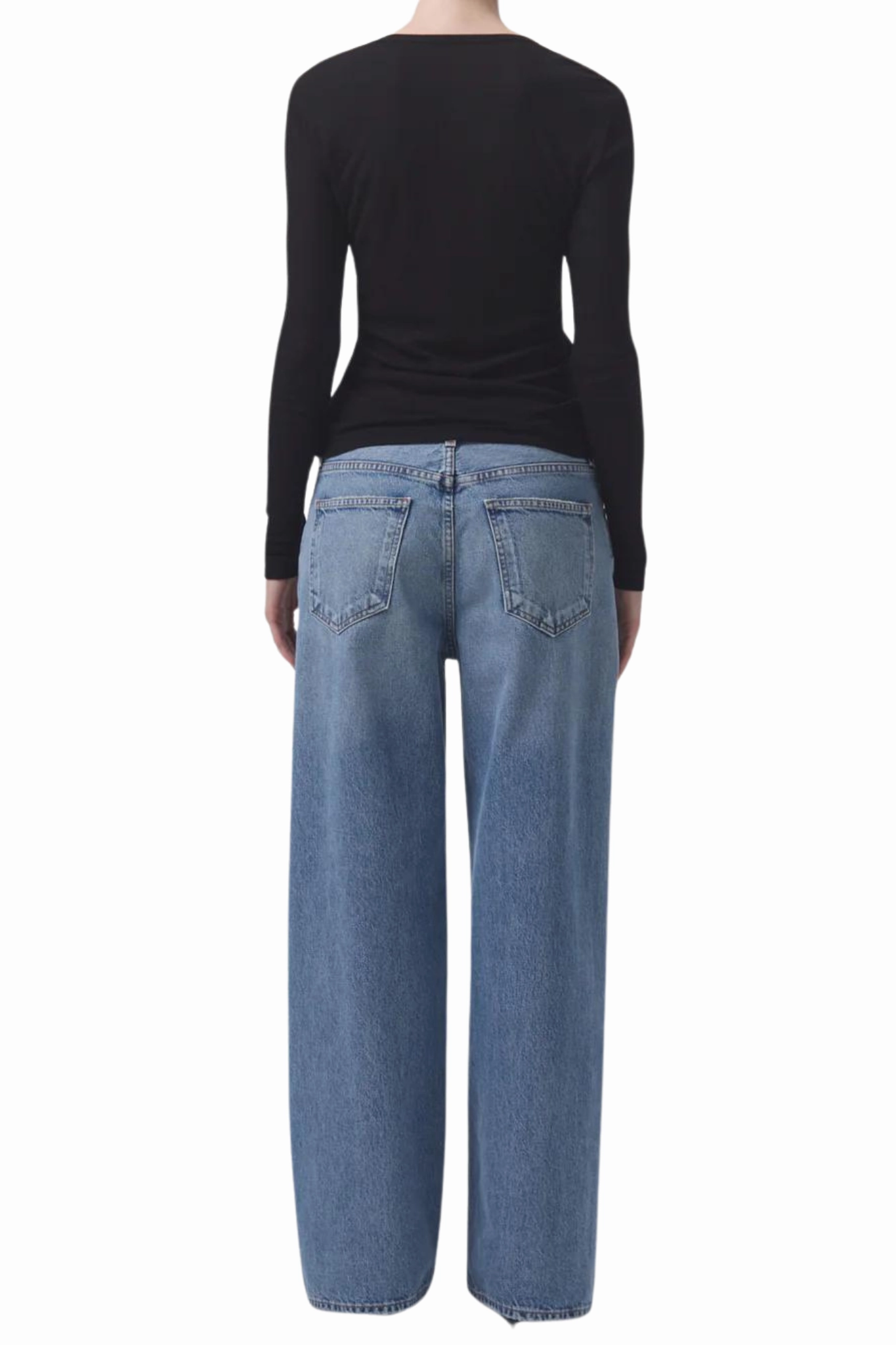 Low Slung Puddle in Libertine Tapered Leg Profile Flexible Knee Panels