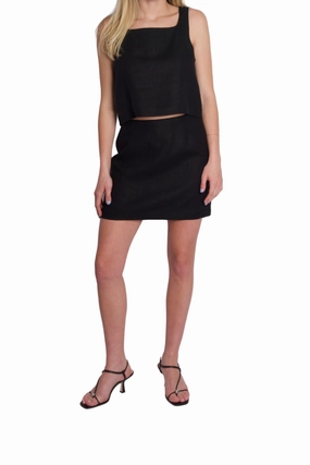 Red Carpet Look Alice Skirt in Black