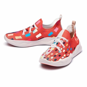 Vibrant Style Color Block Men Mijas