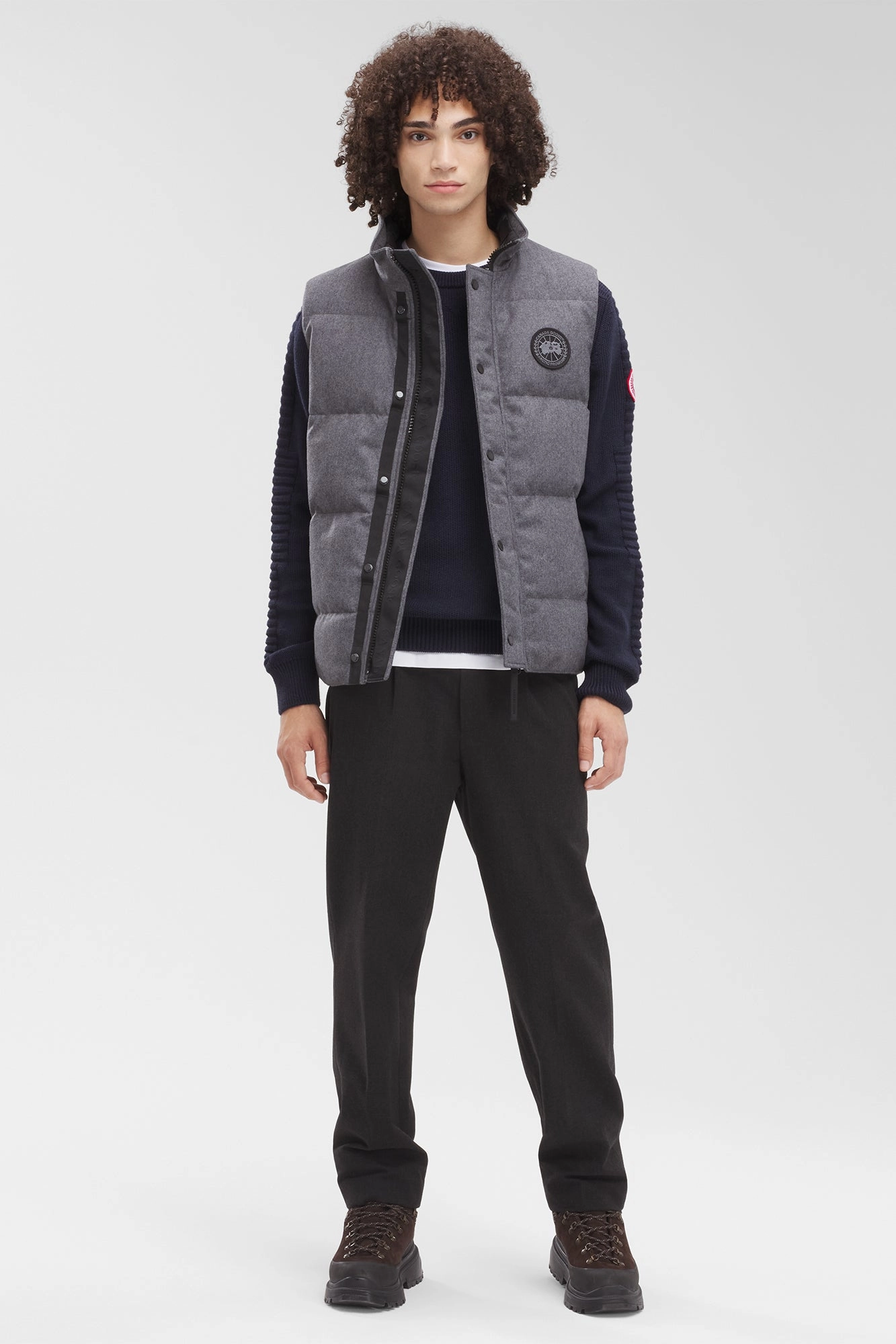 Garson Vest Wool Odor Control Fibers