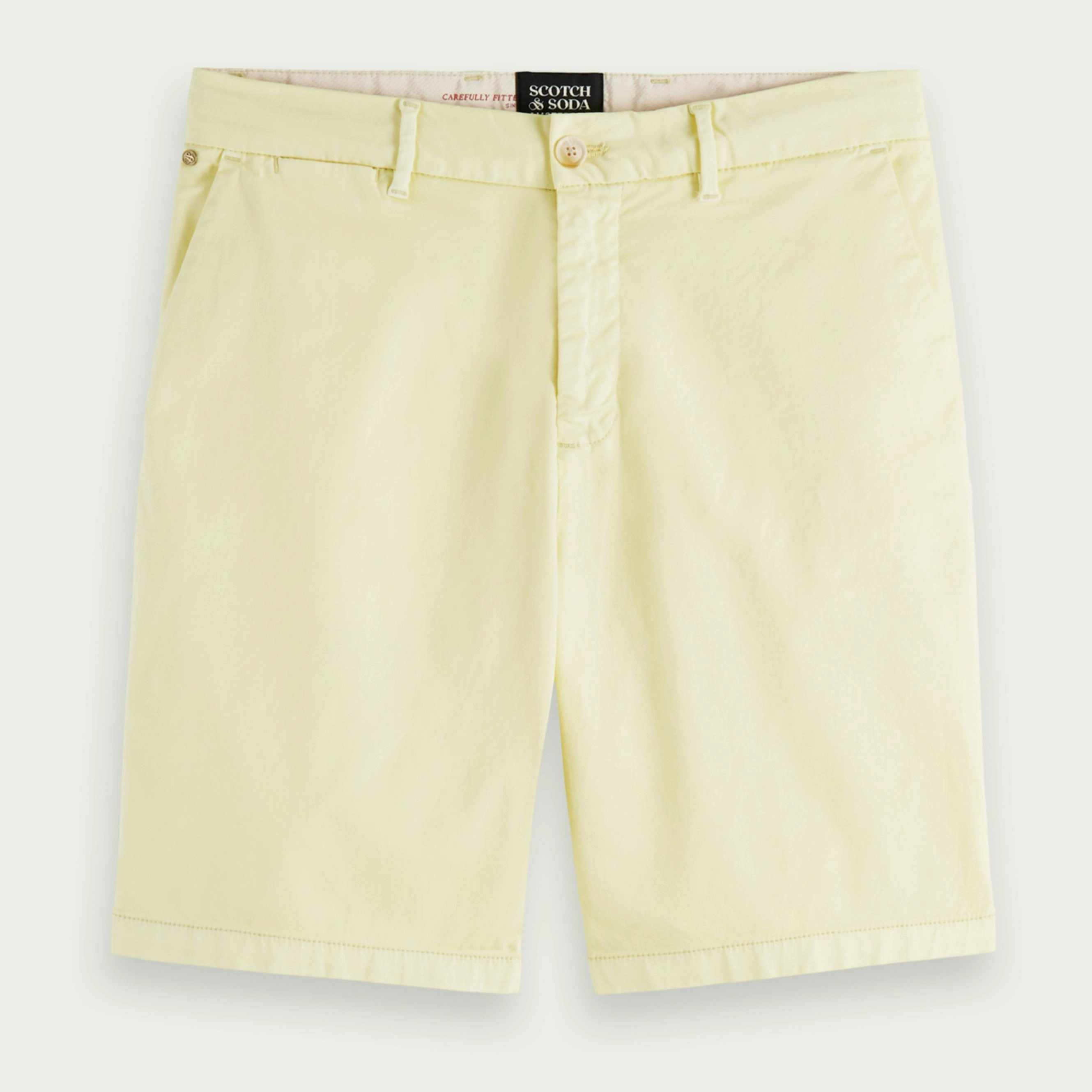 Stuart Garment-Dyed Pima Cotton Short (Lemonade) new semester