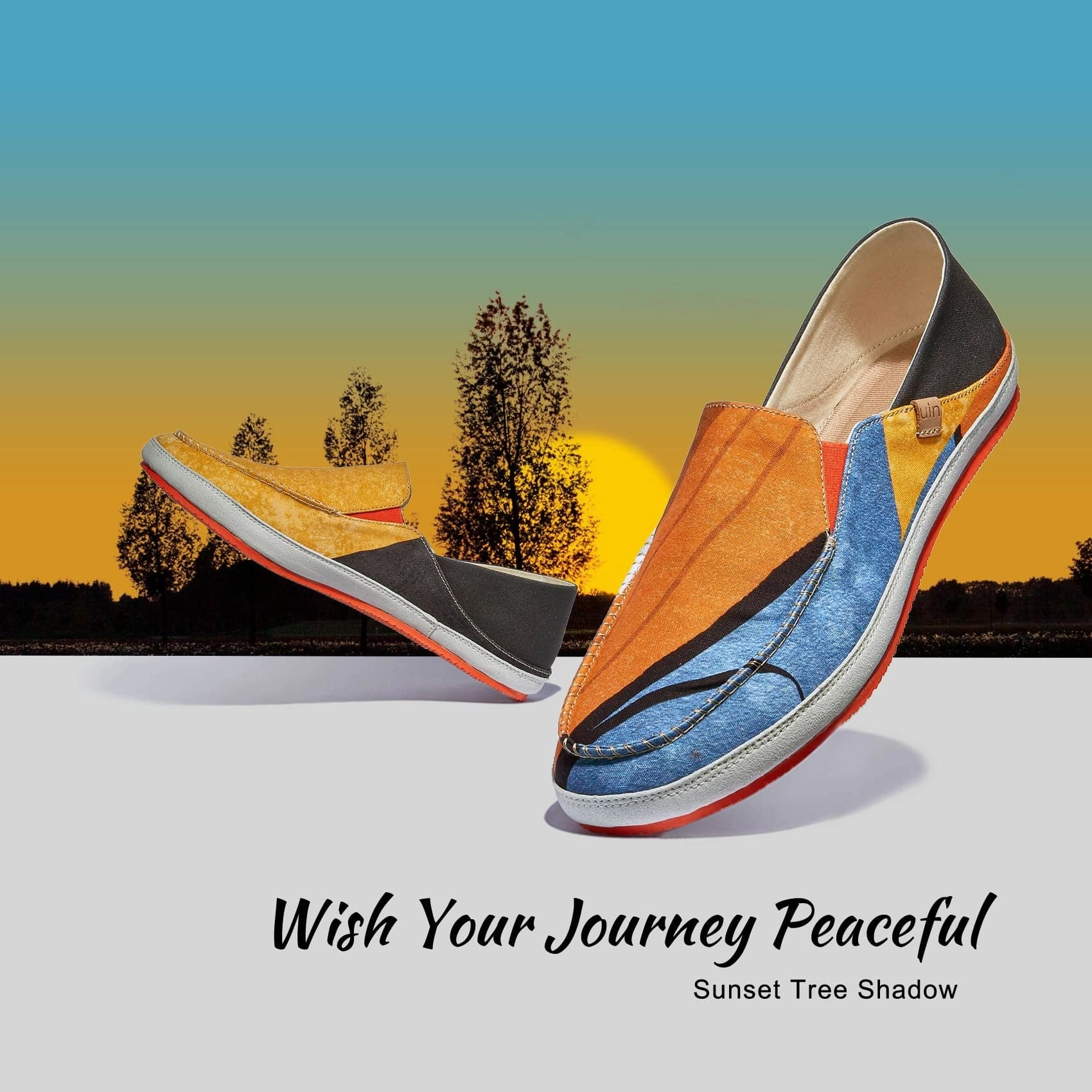 Sunset Tree Shadow Formentera II Men Relaxed Look Flexible Comfort