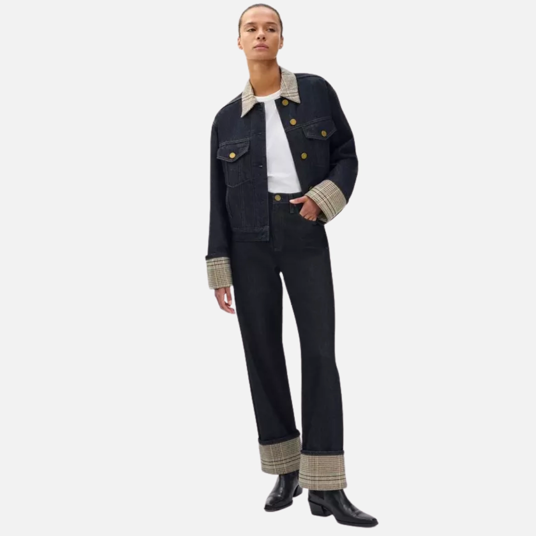 Quick Dry Fabric Minimalist Traveler Gear Bold Look Shea Highrise Ankle With Cuff (Twilight Rinse Combo)