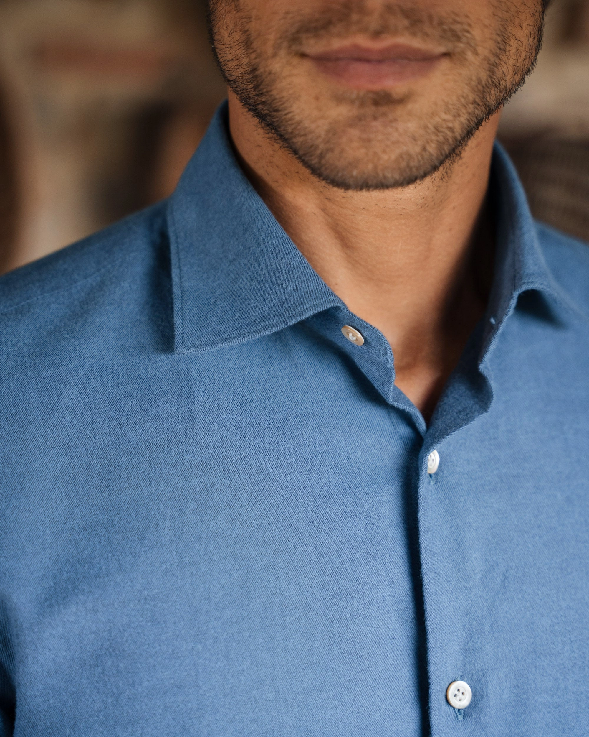 Ribbed Trim All-Season Wear Gradella