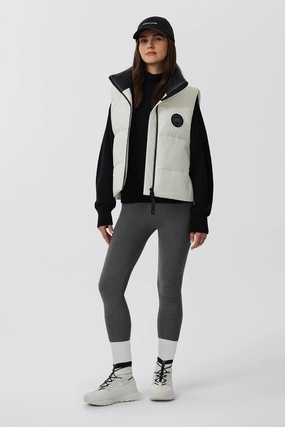 abrasion resistant coating High Collar Grandview Cropped Vest Black Label