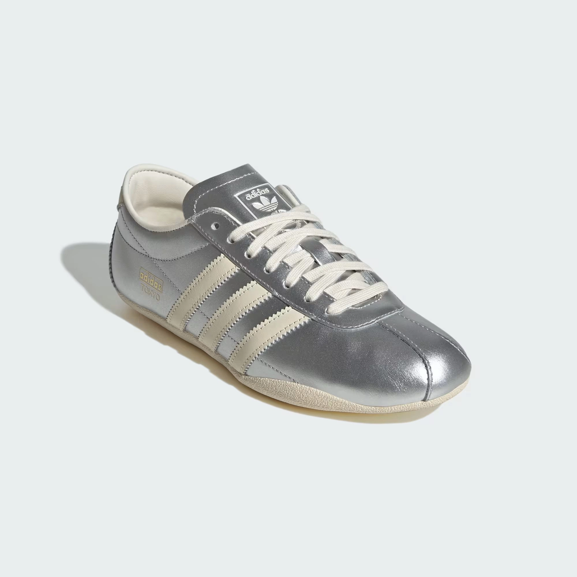 Tokyo Shoes (Silver Metallic   Cream White   Gold Metallic) Athletic Aesthetic Walk Ease